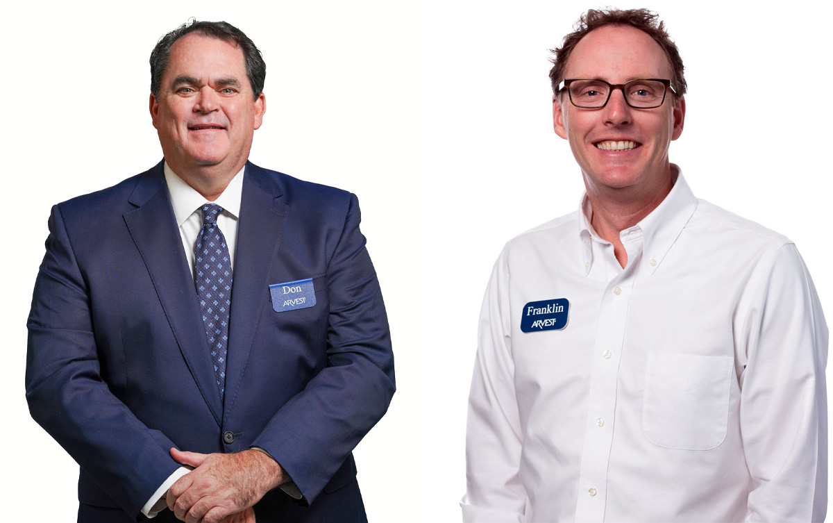 Arvest promotes Gooch, Bass