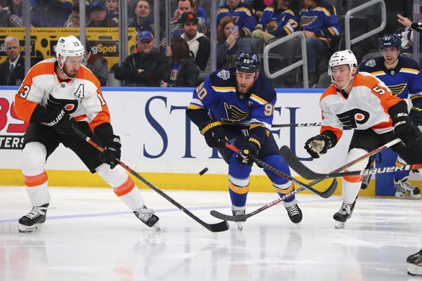 Voracek Scores In OT, Flyers Beat Blues 4-3 | Hot Springs Sentinel Record