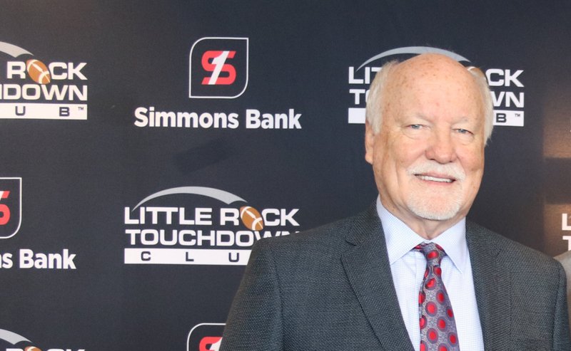 Cliff Harris is shown at the Little Rock Touchdown Club Awards luncheon, held Jan. 9 at the Doubletree by Hilton Little Rock.
(Arkansas Democrat-Gazette/HELAINE R. WILLIAMS)