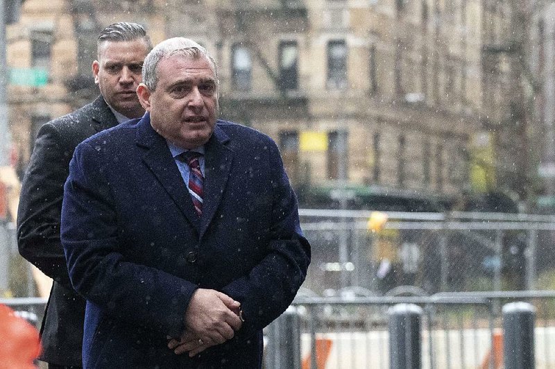 Lev Parnas arrives for a bail hearing Dec. 17 in New York. Parnas has turned over to House investigators new documents related to former U.S. Ambassador MarieYovanovitch.  