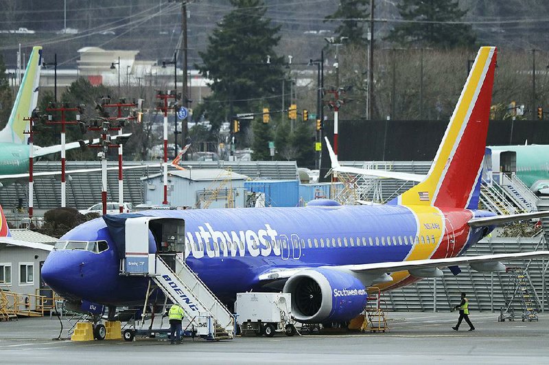 A panel of aviation safety experts reviewing the Federal Aviation Administration’s certification of Boeing’s 737 Max jetliners dismissed criticism that the agency gives manufacturers too much authority to oversee their own work.
(AP/Ted. S. Warren)