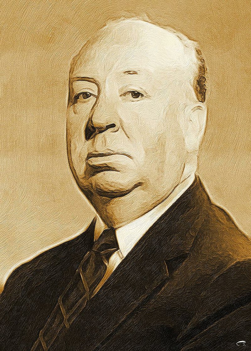 Alfred Hitchcock, circa 1954, around what some would say would have been the height of his powers.