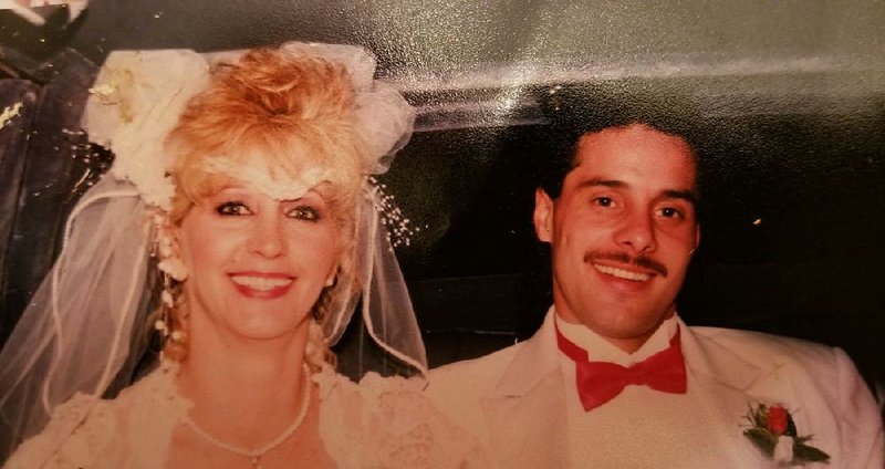 Cindy Davis and Roy Fields were married on Dec. 28, 1996, seven years after they started dating. Roy married the girl next door. “I always thought he was cute,” she says, “but I didn’t really see myself ever dating him.”
(Special to the Democrat-Gazette)