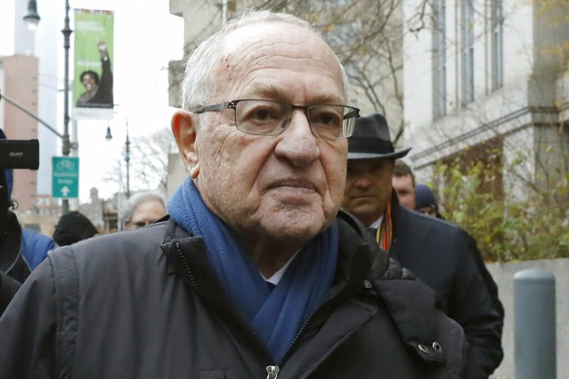 In this Dec. 2, 2019 file photo, Attorney Alan Dershowitz leaves federal court, in New York. President Donald Trump's legal team will include former Harvard University law professor Alan Dershowitz and Ken Starr, the former independent counsel who led the Whitewater investigation into President Bill Clinton, according to a person familiar with the matter. The team will also include Pam Bondi, the former Florida attorney general.(AP Photo/Richard Drew)