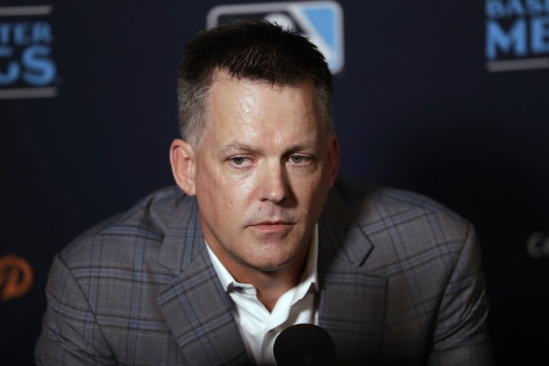 Houston Astros manager A.J. Hinch speaks on Dec. 10, 2019, during the Major League Baseball winter meetings, in San Diego. - Photo by Gregory Bull of The Associated Press