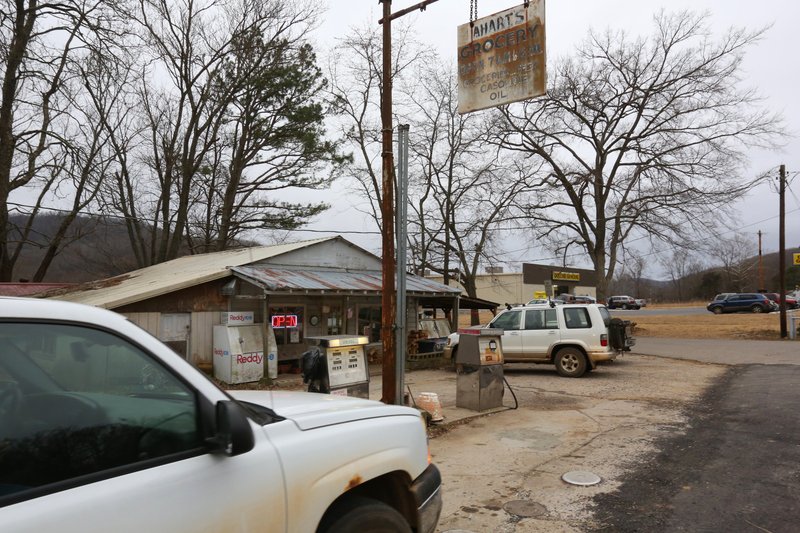 Ahart's Grocery is visible Thursday, January 10, 2020, in St. Paul. A Dollar General store is opening in the town and is located next to Ahart's that is the only store that sells gas in the town.