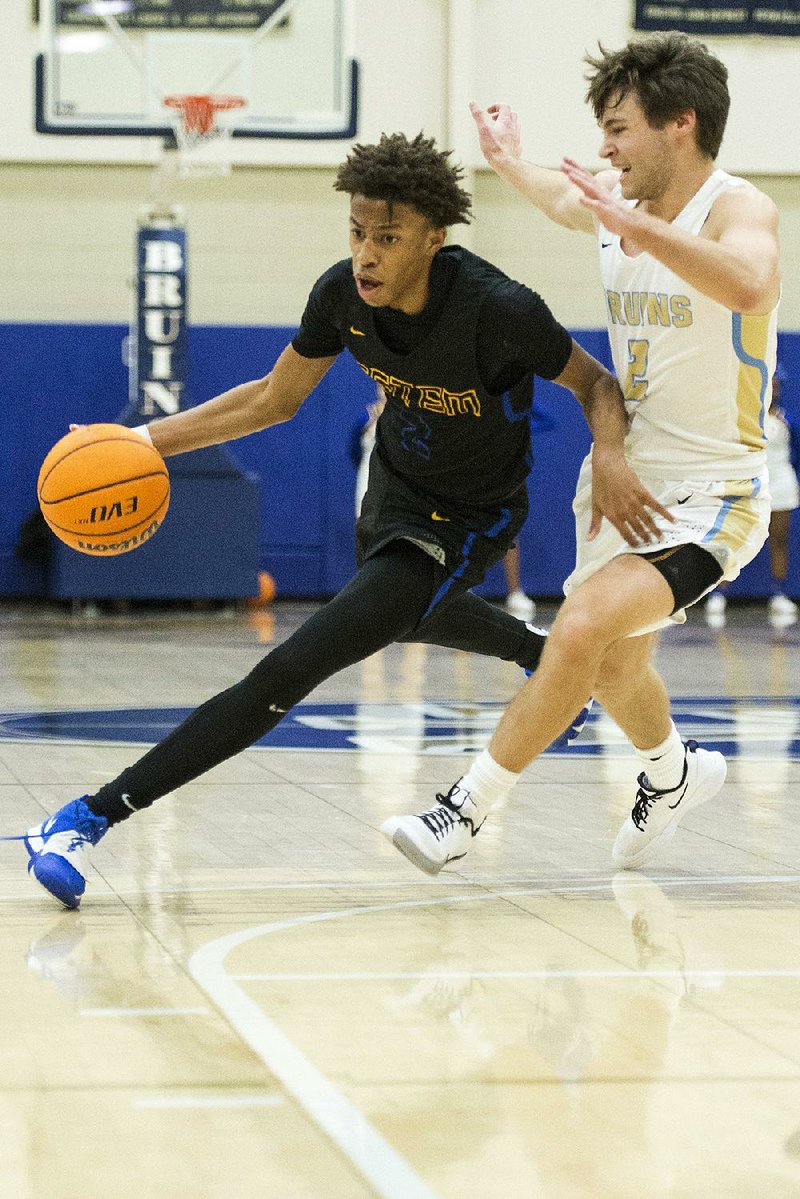 EStem senior guard Jacob Sanders, who is averaging 20 points per game, has taken on an expanded role this season that has him providing more leadership. 