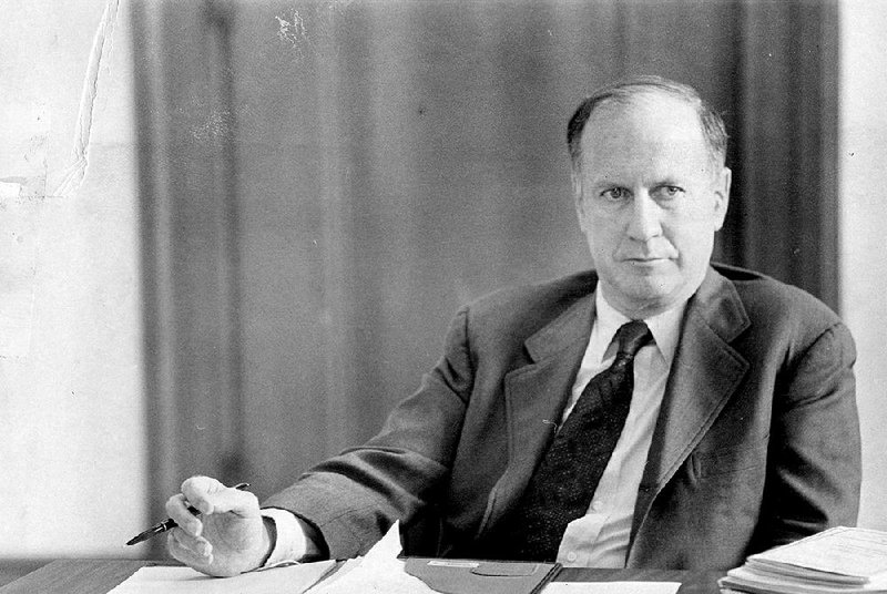 Former U.S. Rep. Ray Thornton appears in a photo dated Oct. 21, 1982. Thornton, who served on the House Judiciary Committee that investigated the Watergate break-ins, had a leading role in drafting the articles of impeachment against then-President Richard Nixon. Thornton’s collected papers include hundreds of letters from Arkansans addressing Nixon’s case. Photos from 1974 at arkansasonline.com/119watergate/. 