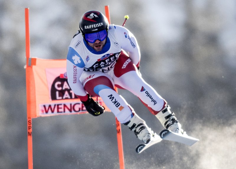 Feuz Edges Rival Paris To Win Classic Lauberhorn Downhill Hot Springs Sentinel Record