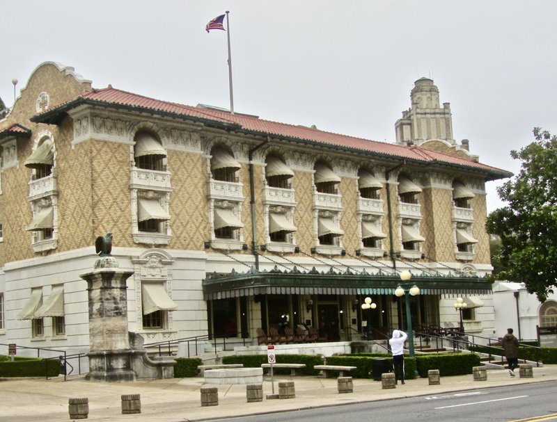 Fordyce Bathhouse, the visitor center and museum of Hot Springs National Park, takes visitors back to an era of old-style health spas.
(Special to the Democrat-Gazette/Marcia Schnedler)