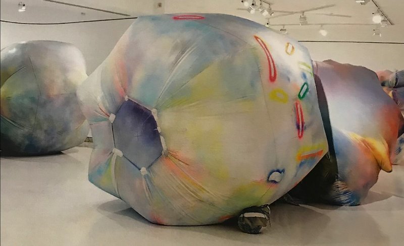 A press photo shows the inflatable art exhibit by Chicago-based artist Claire Ashley that will be on test display at Magnolia Arts from Jan. 23-31.