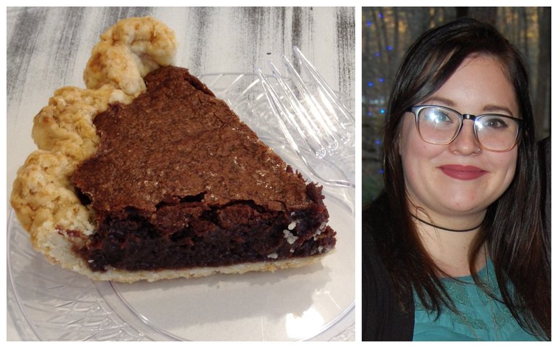 Honey Pies’ Chocolate Fudge Brownie Pie and Katie Proffer are shown in these Democrat-Gazette file photos.
