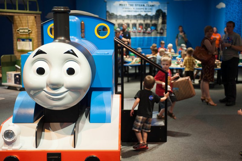 "Thomas &amp; Friends: Explore the Rails" -- An interactive exhibit created by Minnesota Children's Museum and inspired by the popular children's series on PBS KIDS, opens at noon Saturday, Scott Family Amazeum in Bentonville. Free with regular $9.50 admission. amazeum.org.
