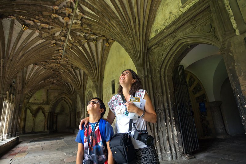 Canterbury Cathedral, a masterpiece of English Gothic architecture, will soon have a new welcome center.
(Rick Steves' Europe/Dominic Arizona Bonuccelli)