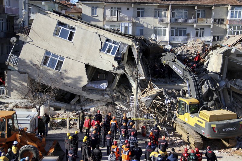 Turkish leader slams 'propaganda' as quake deaths rise to 29 Hot Springs Sentinel Record