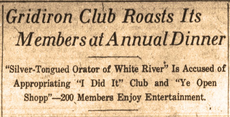 Headlines in the Jan. 27, 1920, Arkansas Gazette (Arkansas Democrat-Gazette)