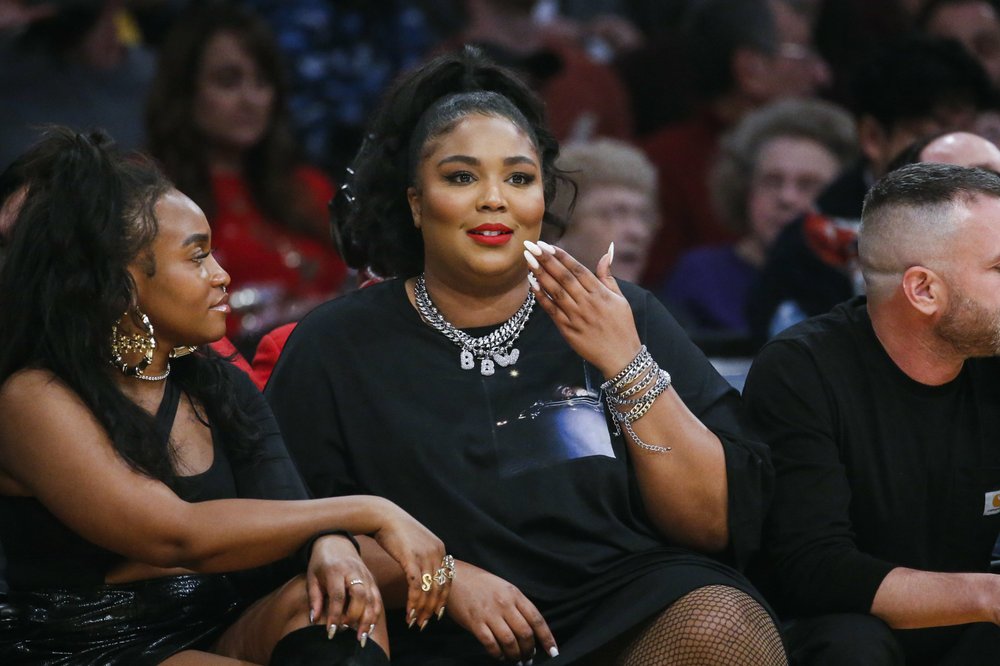 You go, Lizzo: Singer meets her detractors with aggressive hospitality.