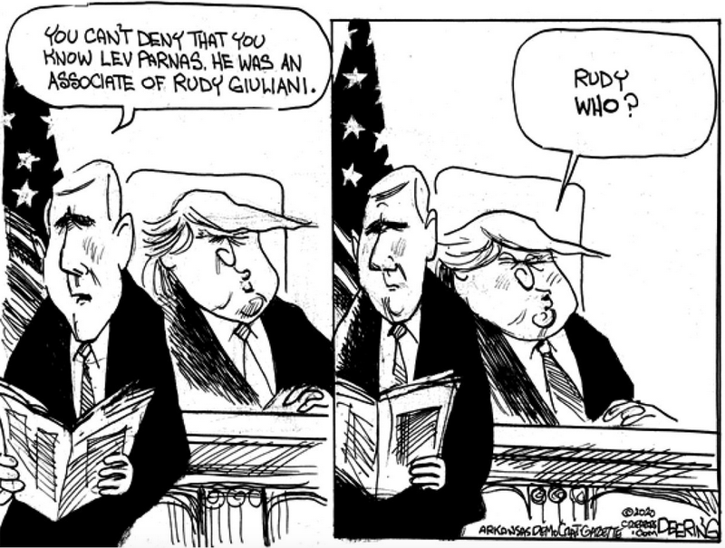 JOHN DEERING CARTOON: 'Rudy who?' | The Arkansas Democrat-Gazette ...