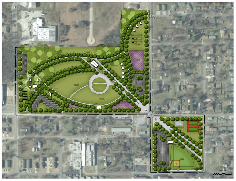 Plans for Gentry park amenities and locations on hold Westside Eagle