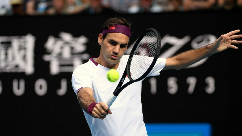Roger Federer came from behind to defeat Tennys Sandgren 6-3, 2-6, 2-6, 7-6 (8), 6-3 in a men’s quarterfinal match at the Australian Open on Tuesday.
(AP/Andy Brownbill)