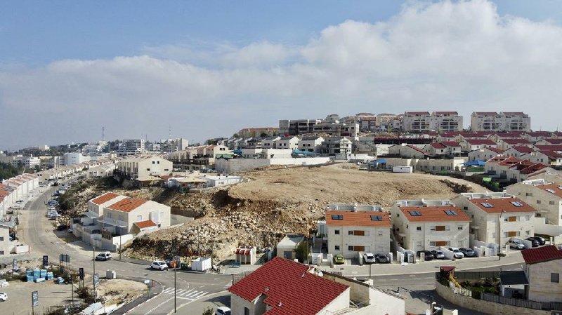 The Jewish West Bank settlement of Ari’el is shown Tuesday.
(AP/Ariel Schalit)