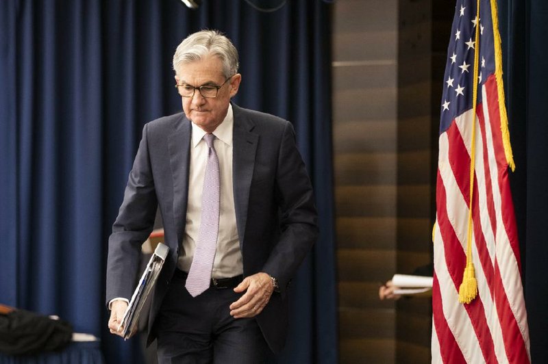 Federal Reserve Chairman Jerome Powell said Wednesday that there were encouraging signs that the global economy would pick up this year — until the coronavirus struck in China.
(AP/Manuel Balce Ceneta)
