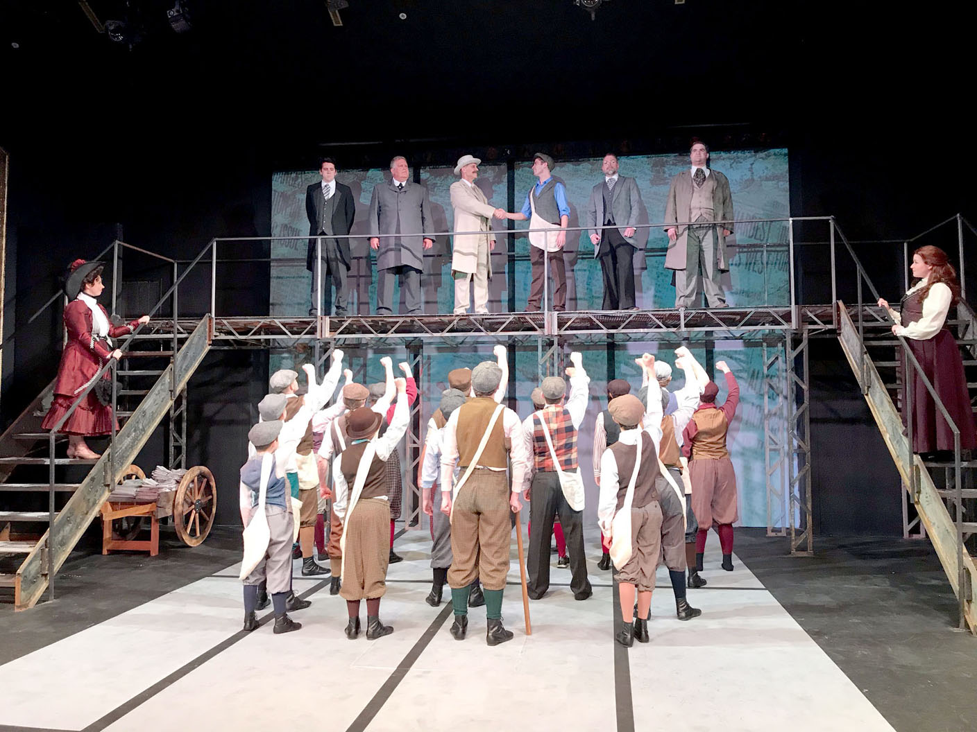 Extra Extra Newsies Have Heart In Apt Musical Extra Extra Newsies Have Heart In Apt Musical