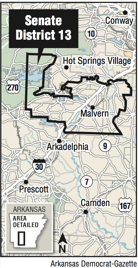 Arkansas Senate District S Race Keys On Funds For Roads