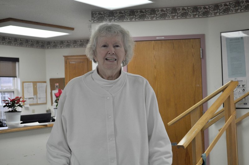 RACHEL DICKERSON/MCDONALD COUNTY PRESS Jane Wimer has impressed the staff at the McDonald County Living Center with her recovery from a stroke in October.