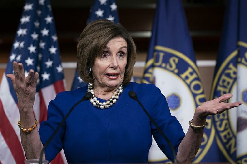 Sent message, Pelosi says