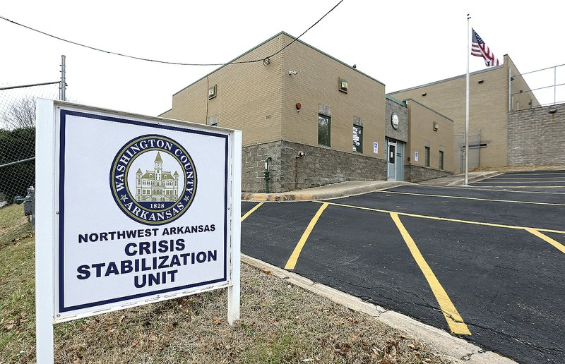 Activity at the Northwest Arkansas Crisis Stabilization Unit continues to grow six months after its opening in Fayetteville. (File Photo/NWA Democrat-Gazette/David Gottschalk)