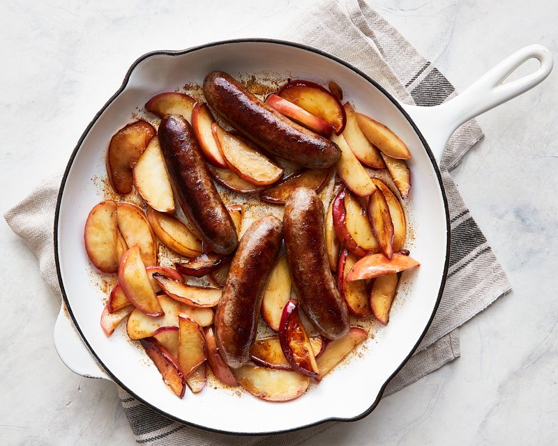 Sausage and Apples

(Courtesy of Gibbs Smith/Helene Dujardin)