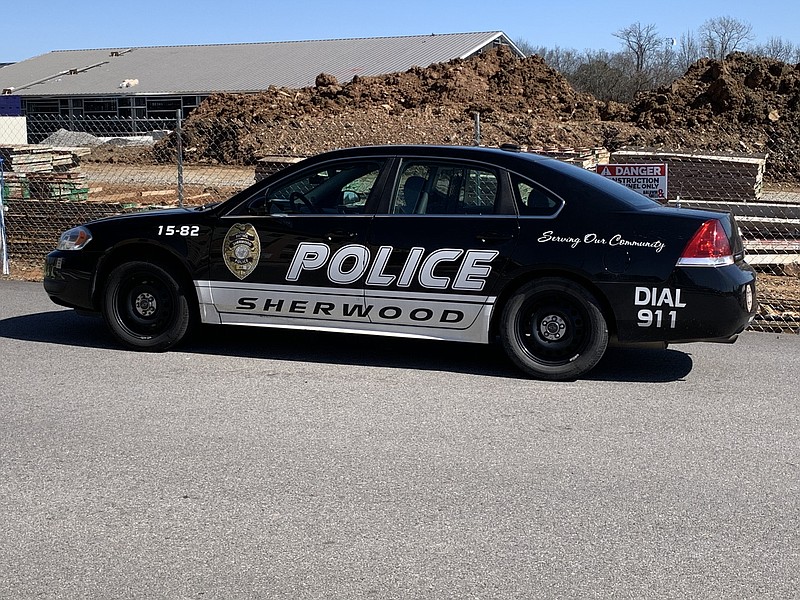 FILE — A Sherwood Police Department vehicle is shown in this 2020 file photo.