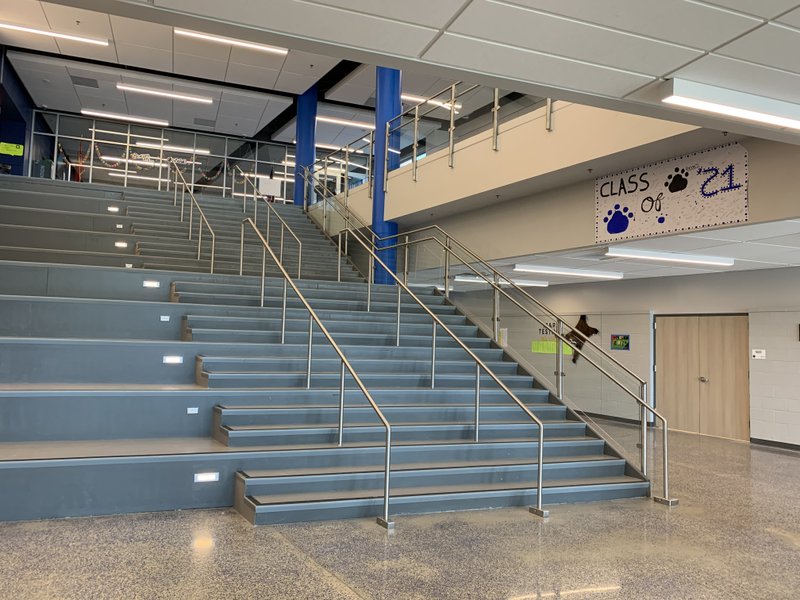 FILE — The inside of Sylvan Hills High School is shown in this 2020 file photo.