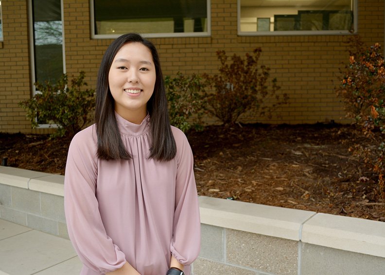Senior Victoria Hwang was the only Arkansan to earn a prestigious national academic honor being recognized as a 2020 Regeneron Science Talent Search Scholar, earning a $2,000 award for herself and an additional $2,000 award for the Arkansas School for Mathematics, Sciences, and the Arts. Hwang's research focused on inhibiting the production of a specific protein to study its effect on the life cycle of cancer cells in glioblastoma, one of the most malevolent forms of brain cancer. - Submitted photo
