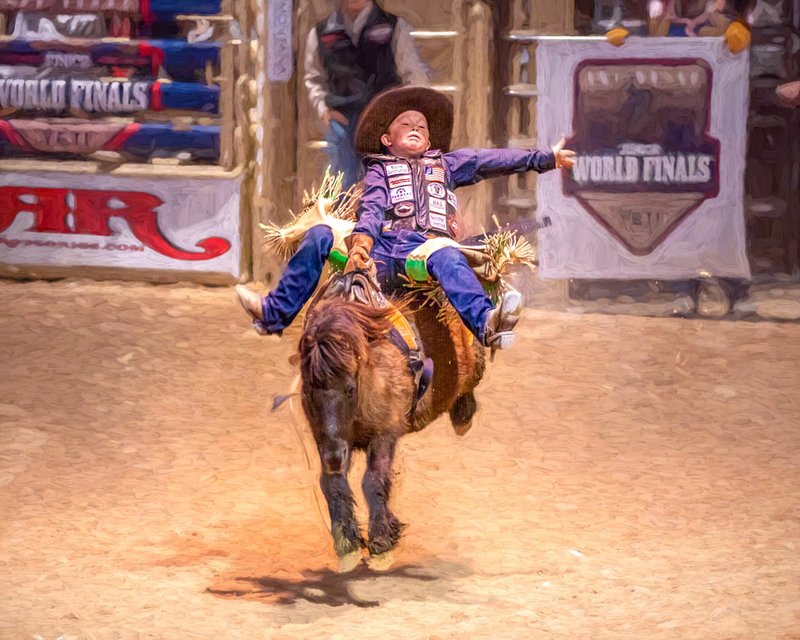 Photographer Kurtis Sutley will present images he has captured at rodeos throughout the country at Tuesday's meeting of National Park Photography Club at the Garland County Library. - Submitted photo