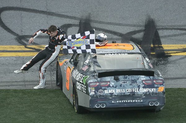 Gragson grabs first Xfinity win