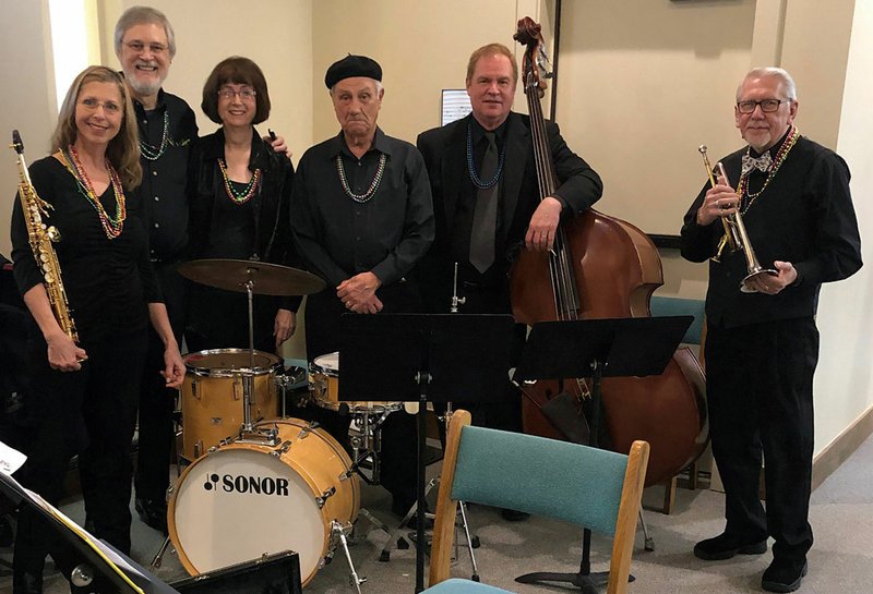 Guest and resident musicians include, from left, Shelley Martin, Greg Nagode, Ellen Nagode, Leland Beach, David Higginbotham and Dick Jorgensen. - Submitted photo