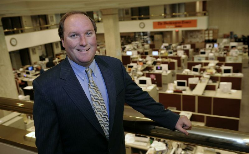 This file photo shows John Solomon in 2008, when he was executive editor of the Washington Times. An internal investigation by the Hill newspaper found major flaws in his 2019 reports alleging corruption by Joe Biden and Ukrainian meddling in the 2016 election. (Washington Post photo by Gerald Martineau)