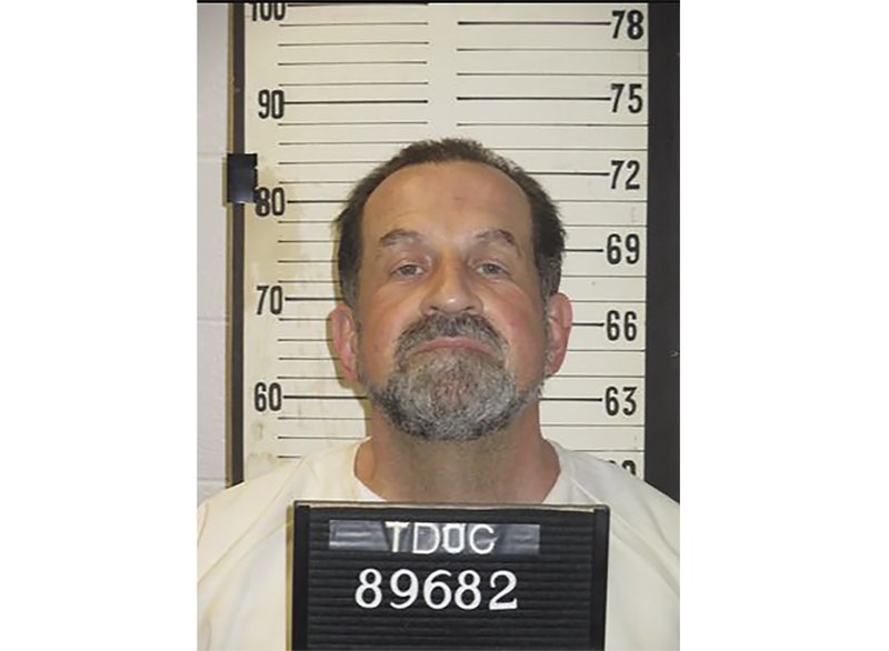 FILE - This photo provided by Tennessee Department of Correction shows death row inmate Nicholas Sutton.  (Tennessee Department of Correction via AP, File)