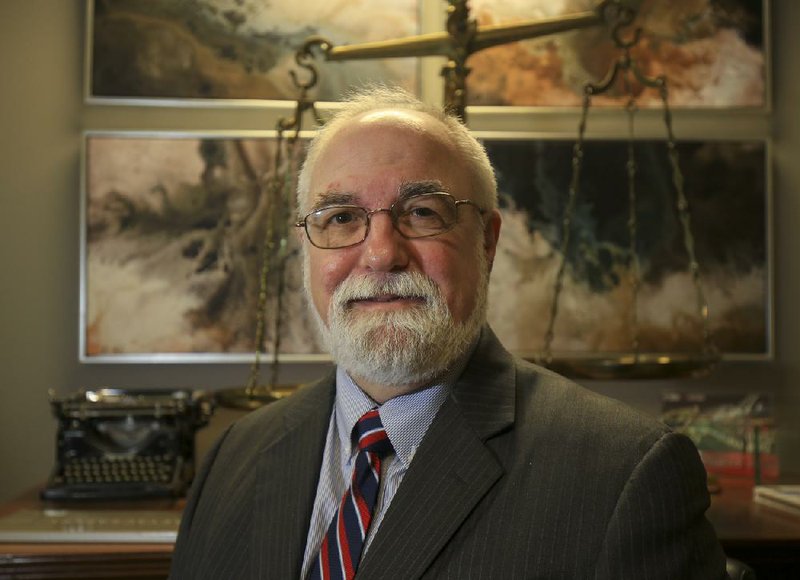 “I was in the right place at the right time. We had an environmental issue that came up in the law firm, and I got to work on it. The rest is history.” -Mark Allison
(Arkansas Democrat-Gazette/Staton Breidenthal)