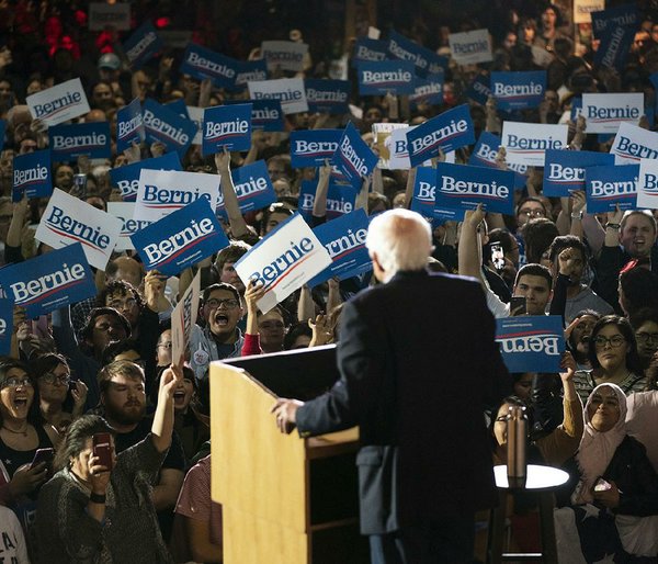 Sanderslead anxiety rises for party, rivals