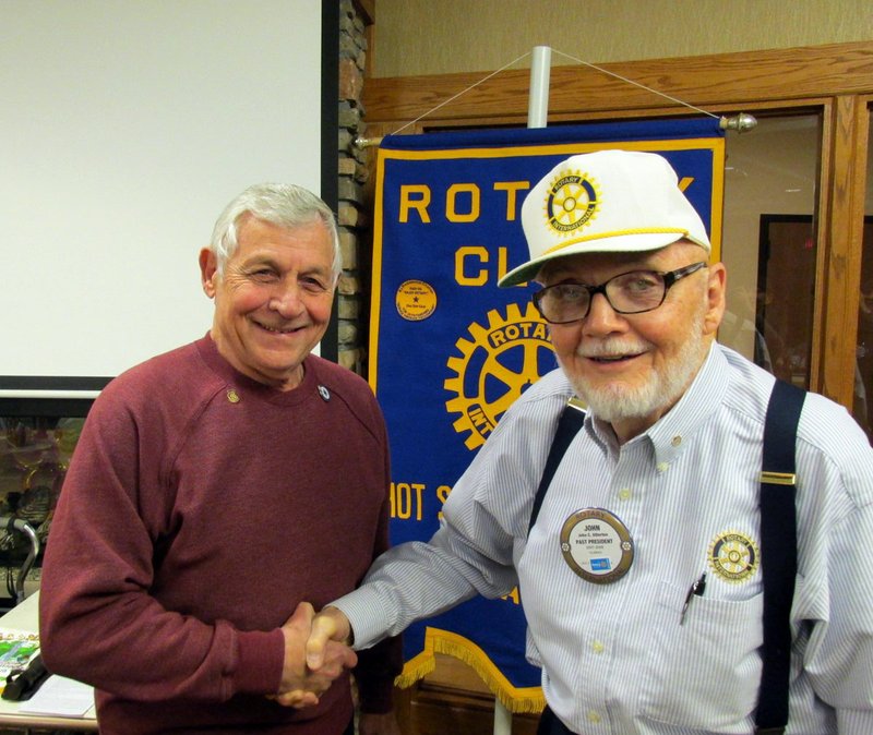 HSV Rotary Club Honors Atherton | Hot Springs Sentinel Record