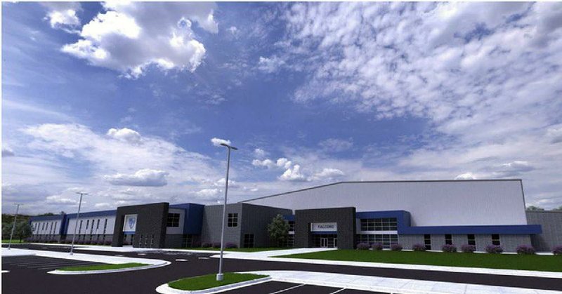This artist rendering shows the planned Maumelle area charter high school.
(Special to the Democrat-Gazette)