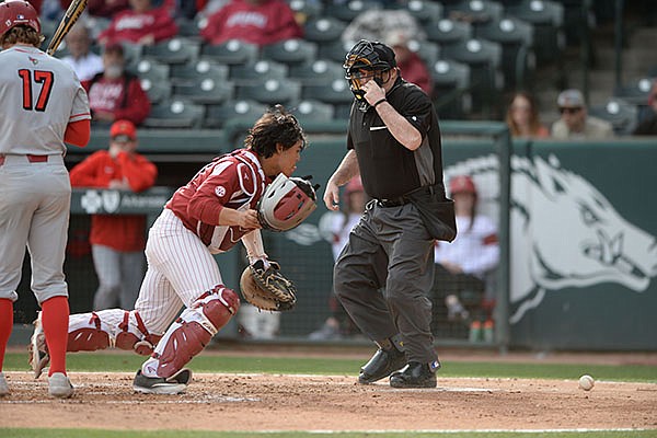 Jake Opitz Position battle ongoing behind catcher Opitz | Whole Hog Sports