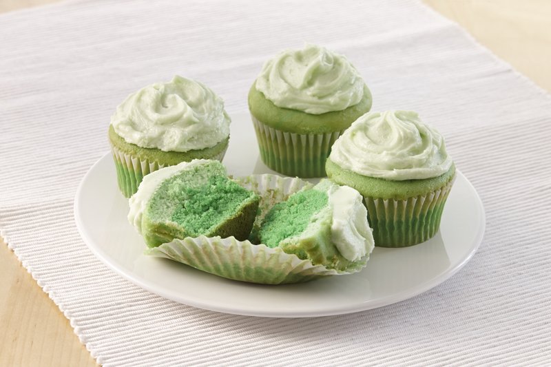  Green Ombre Cupcakes
(Courtesy of McCormick)