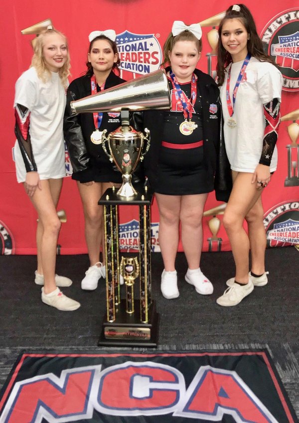 Local cheerleaders win awards in national competition