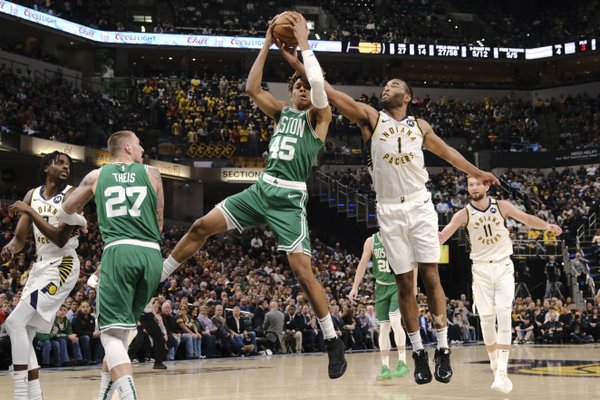 Celtics hold off Pacers, clinch 6th straight playoff spot