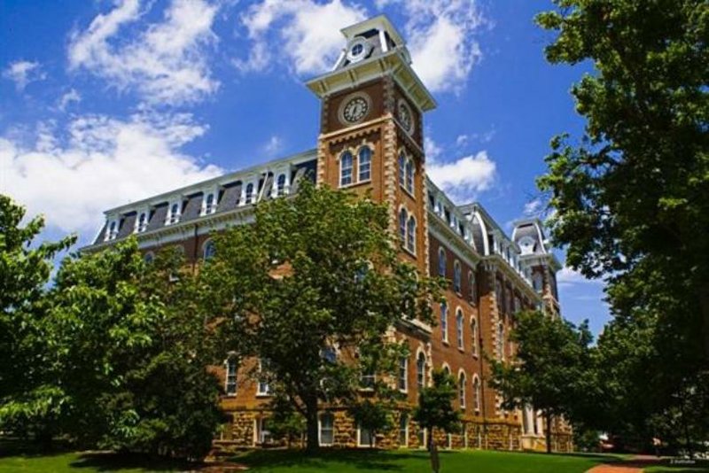 FILE — Old Main at the University of Arkansas