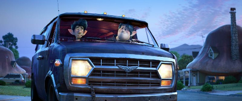 Two teenage elf brothers embark on an extraordinary quest in a van named Guinevere in the Disney/Pixar film Onward. It came in first at last weekend’s box office and made about $40 million.